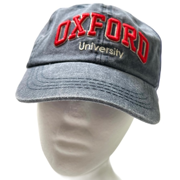 University of Oxford cotton logo ball cap adjustable strap O/S - Picture 1 of 9
